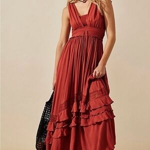 💘 Santa Maria free people maxi dress